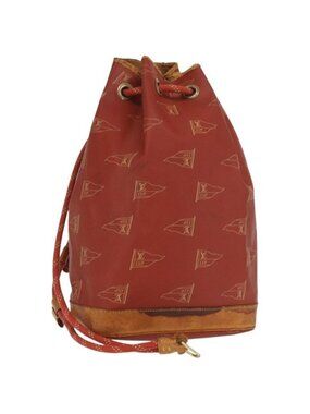 Authentic LOUIS VUITTON LV cup Saint Tropez Shoulder Bag Red M80026 LV
